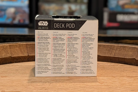 Star Wars: Unlimited - Jedi Luke Skywalker & Emperor Palpatine Deck Pod