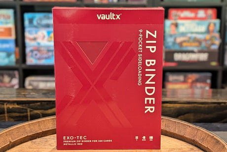 Vault X: 9-Pocket Exo-Tec Zip Binder