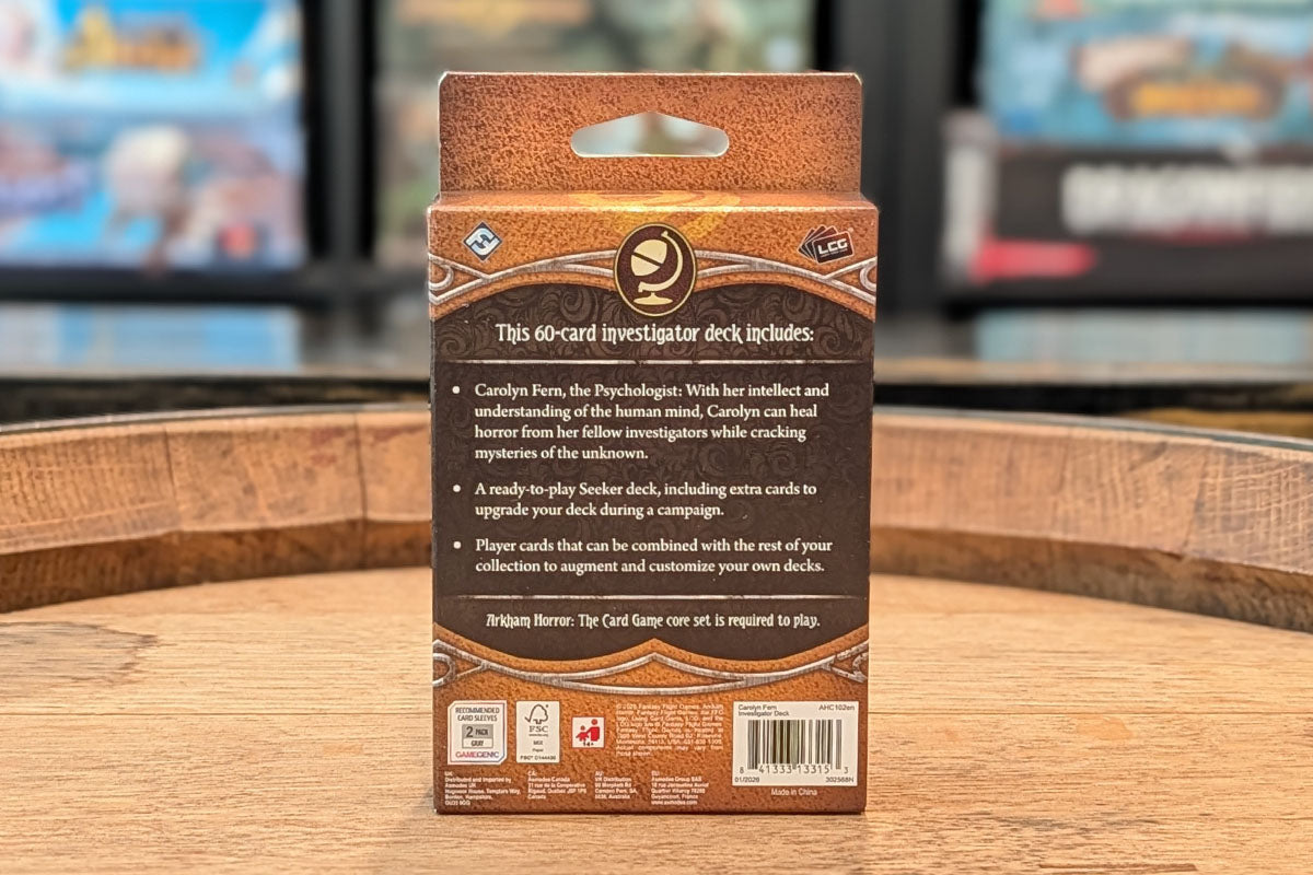Arkham Horror: The Card Game - Carolyn Fern Investigator Deck