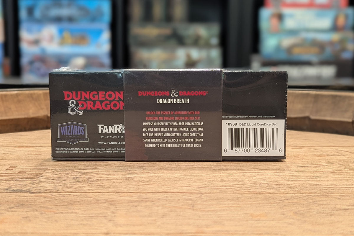 Dungeons & Dragons: Liquid Core Dice Set