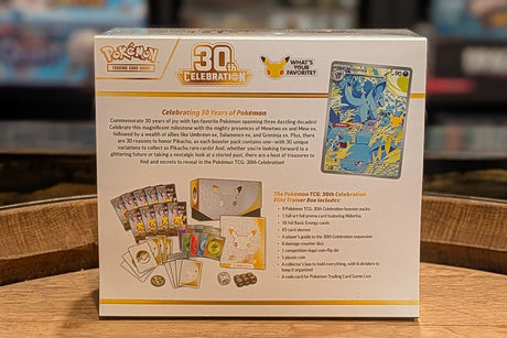 Pokémon TCG: 30th Celebration Elite Trainer Box