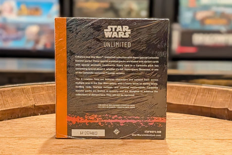Star Wars: Unlimited - A Lawless Time Carbonite Booster Display