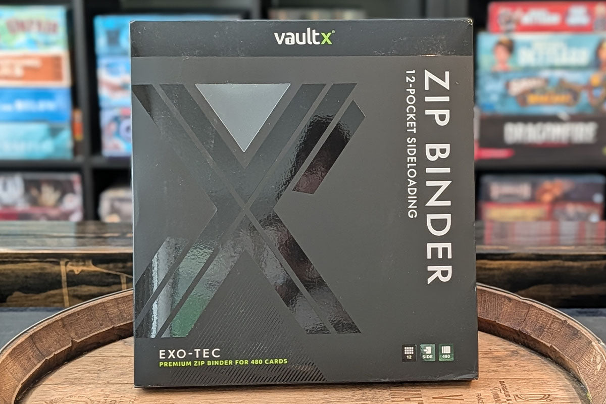 Vault X: 12-Pocket Exo-Tec Zip Binder