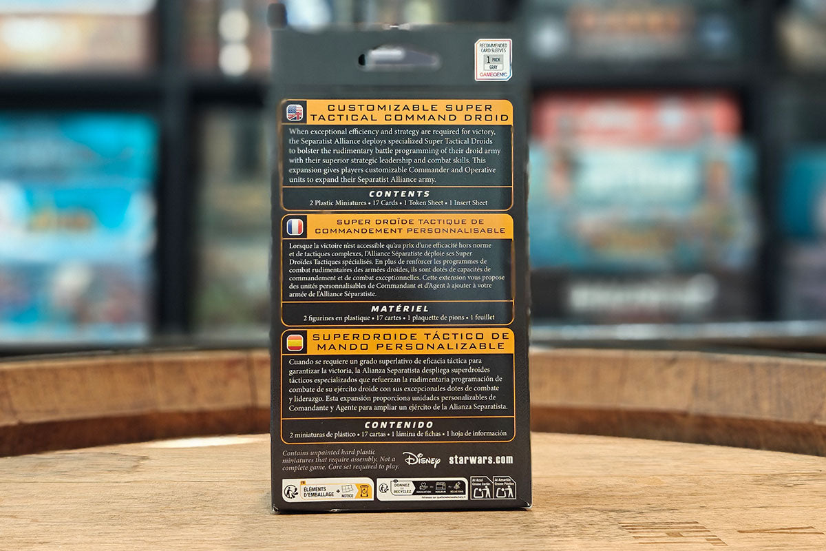 Star Wars: Legion - Customizable Super Tactical Command Droid