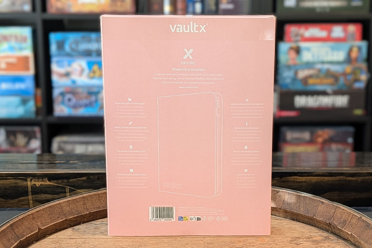 Vault X: 9-Pocket Exo-Tec Zip Binder