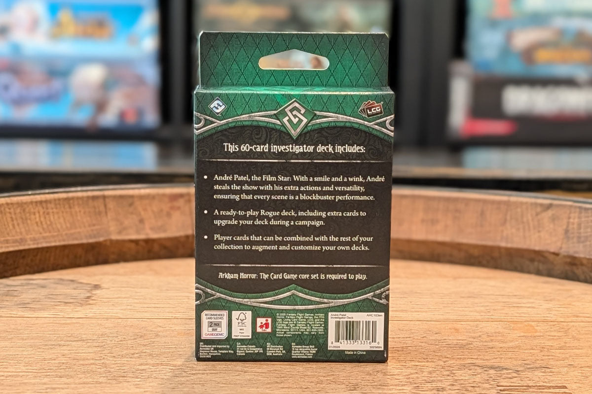 Arkham Horror: The Card Game - André Patel Investigator Deck