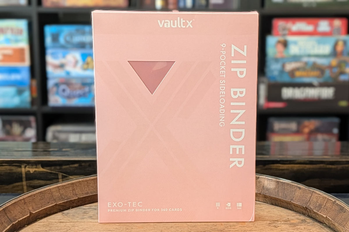 Vault X: 9-Pocket Exo-Tec Zip Binder
