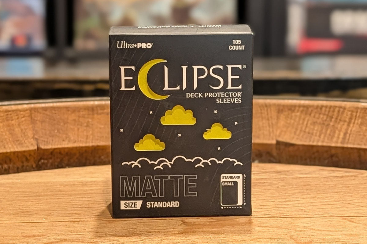 Ultra Pro: Eclipse Matte Standard - Deck Protector Sleeves - Lemon Yellow 105CT
