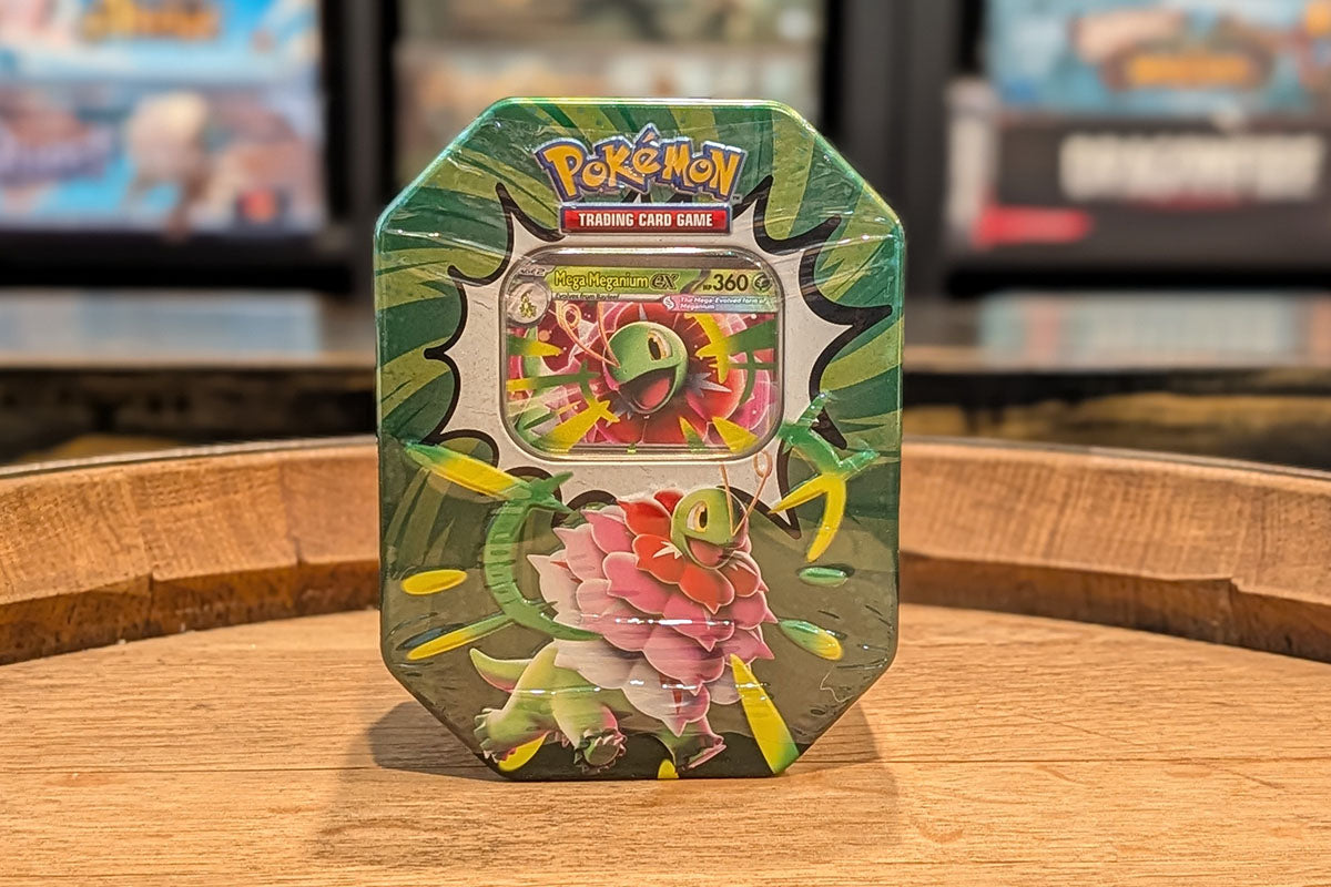 Pokémon TCG: Ascended Heroes Tin [Mega Meganium ex]
