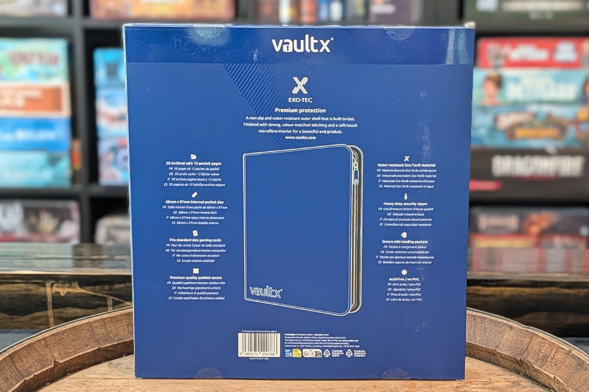 Vault X: 12-Pocket Exo-Tec Zip Binder