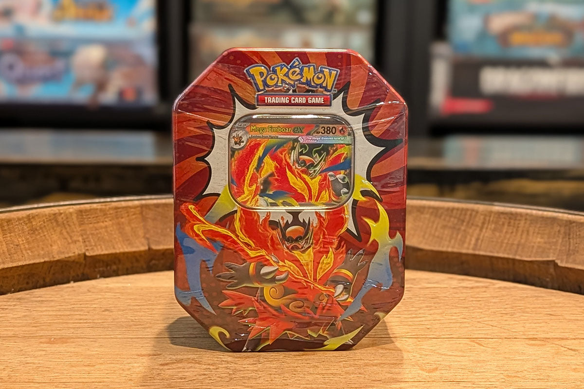 Pokémon TCG: Ascended Heroes Tin [Mega Emboar ex]