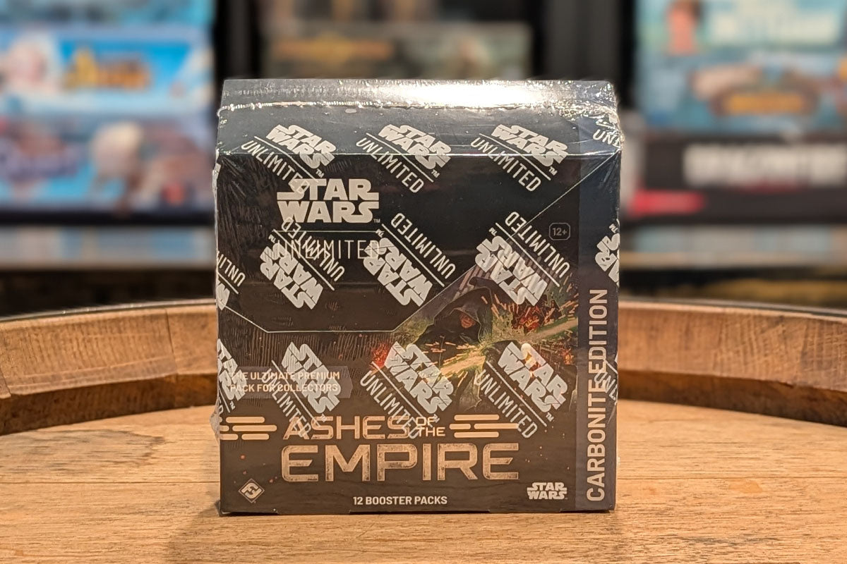 Star Wars: Unlimited - Ashes of the Empire: Carbonite Booster Display