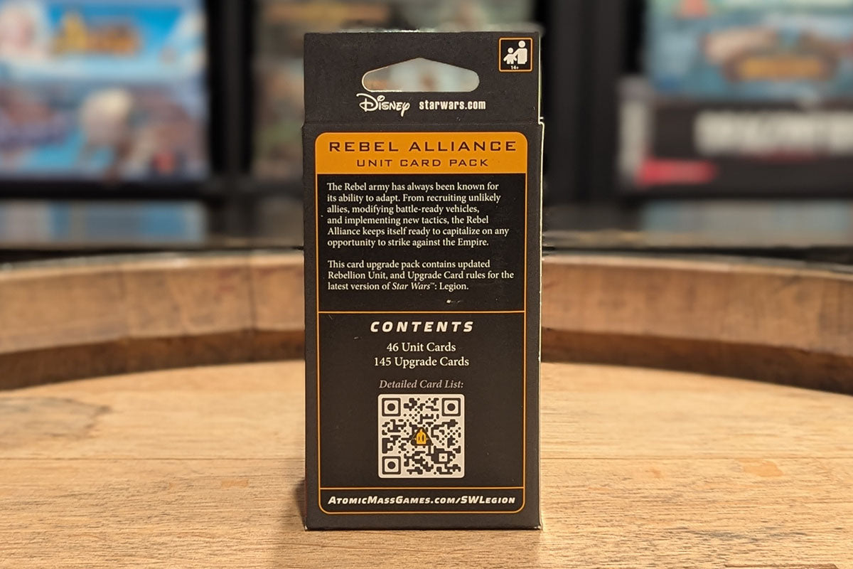 Star Wars: Legion - Rebel Alliance Unit Card Pack