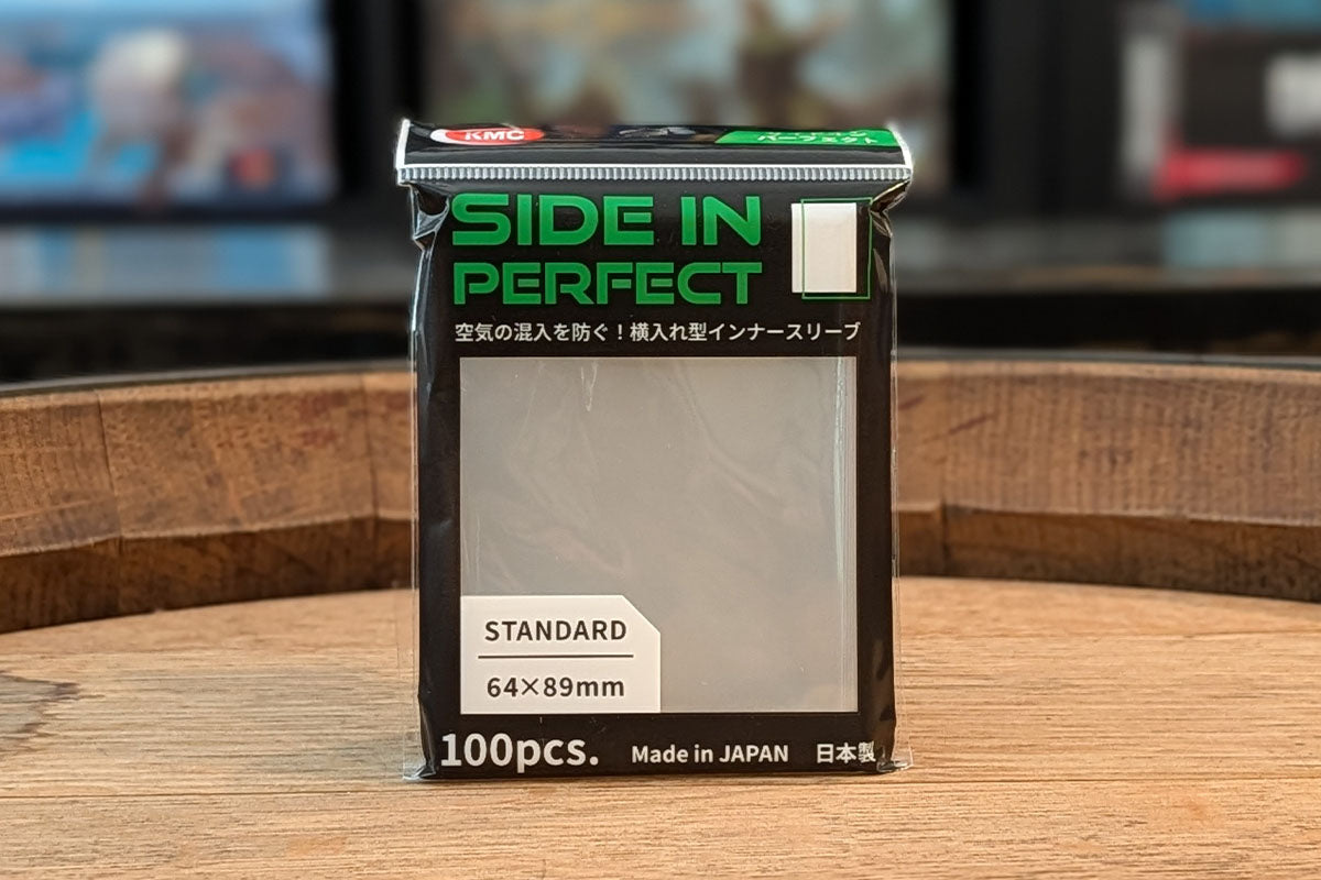 KMC: Perfect Size "Side-in" Sleeves - Full Sized - Perfect Clear 100ct