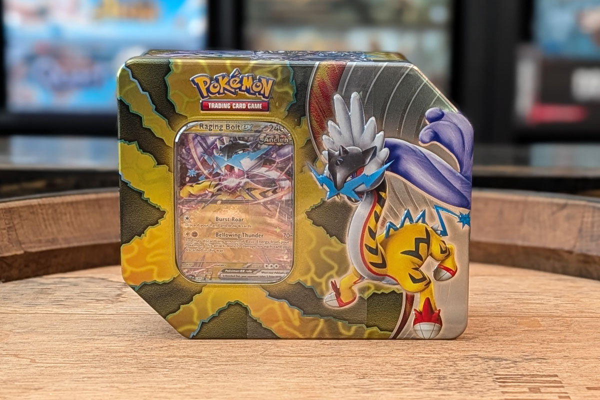 Pokémon TCG: Paradox Destinies Tins (Restock)