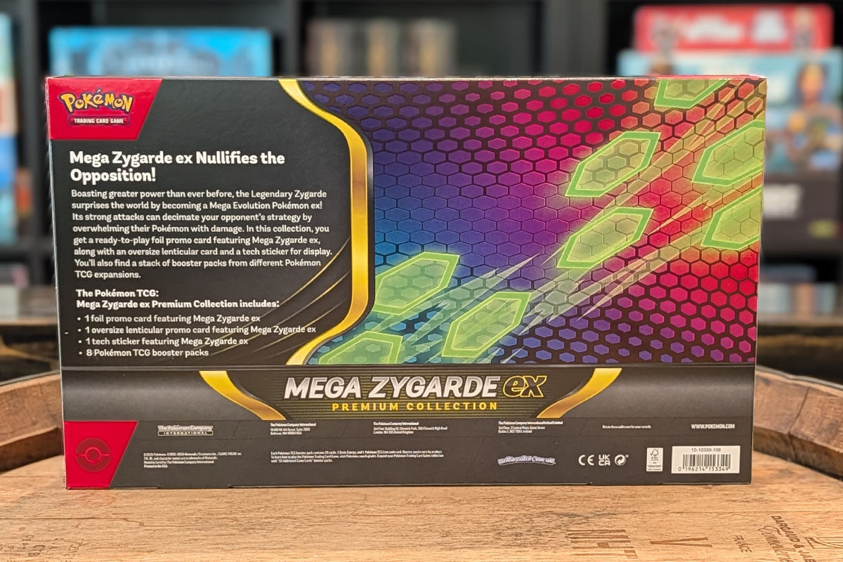 Pokémon TCG: Mega Zygarde ex Premium Collection