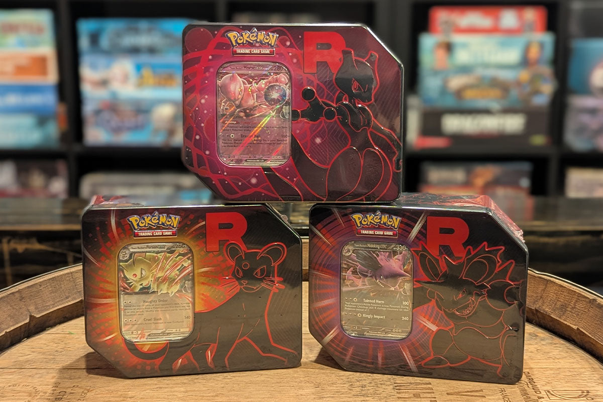 Pokémon TCG: Team Rocket Tin – Dragon Forge Games