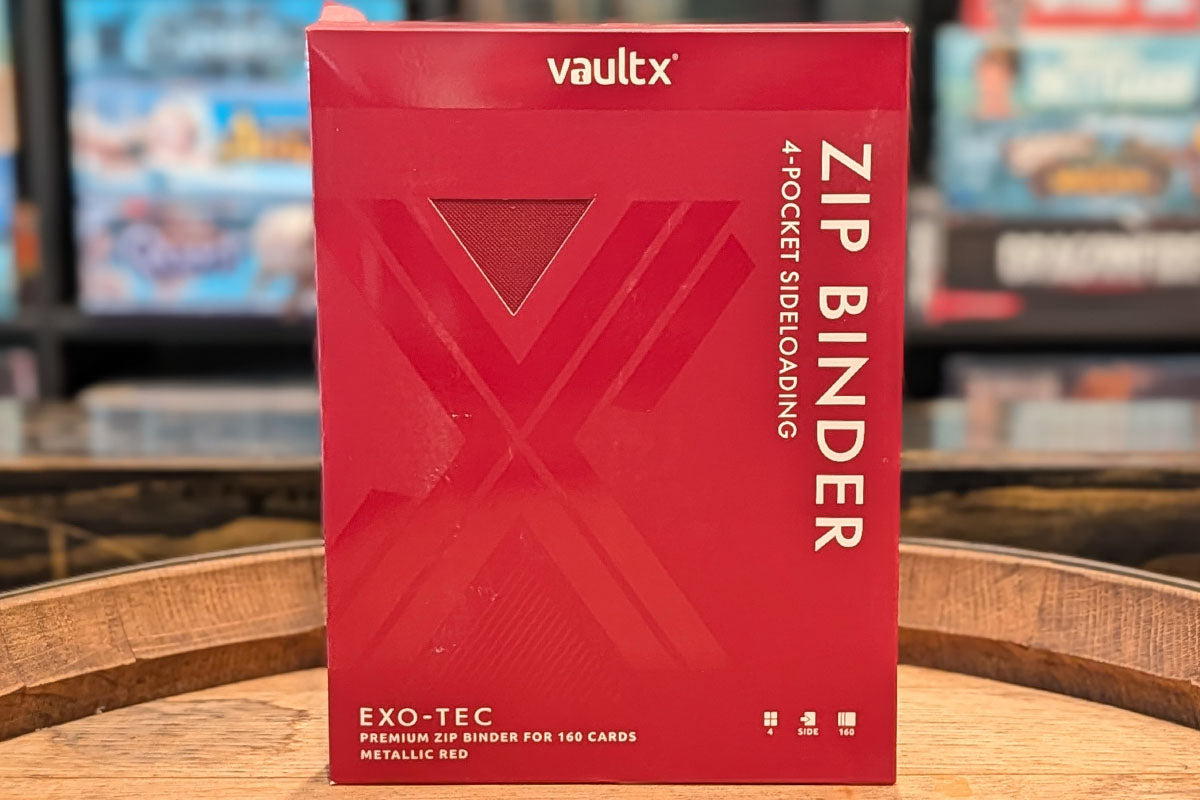 Vault X: 4-Pocket Exo-Tec Zip Binder