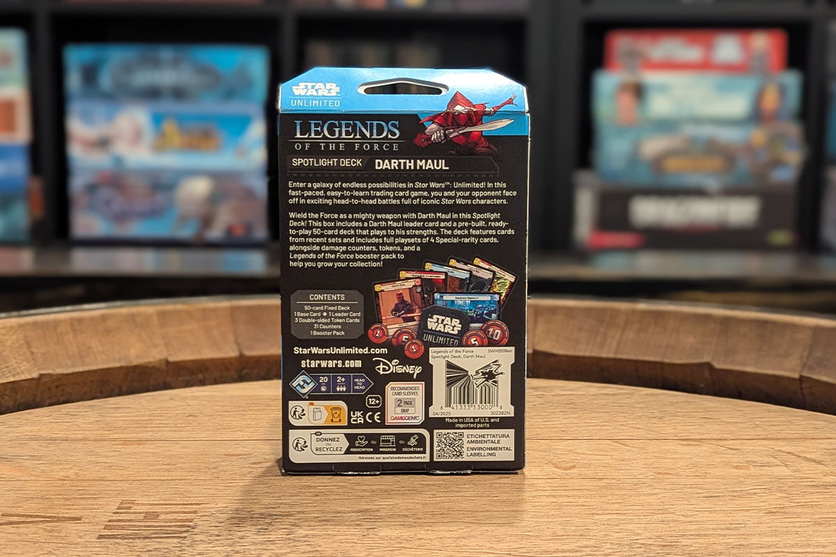 Star Wars: Unlimited - Legends of the Force Spotlight Deck (Single)
