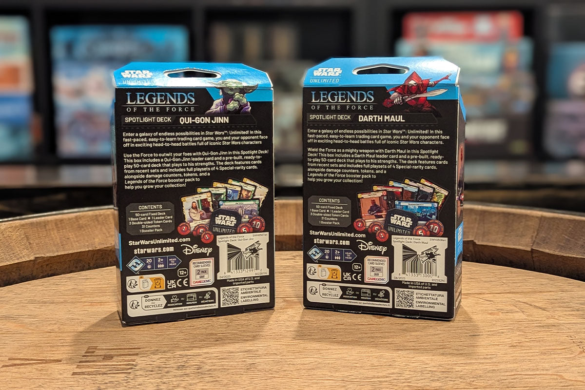 Star Wars: Unlimited - Legends of the Force Spotlight Deck (Set of 2)