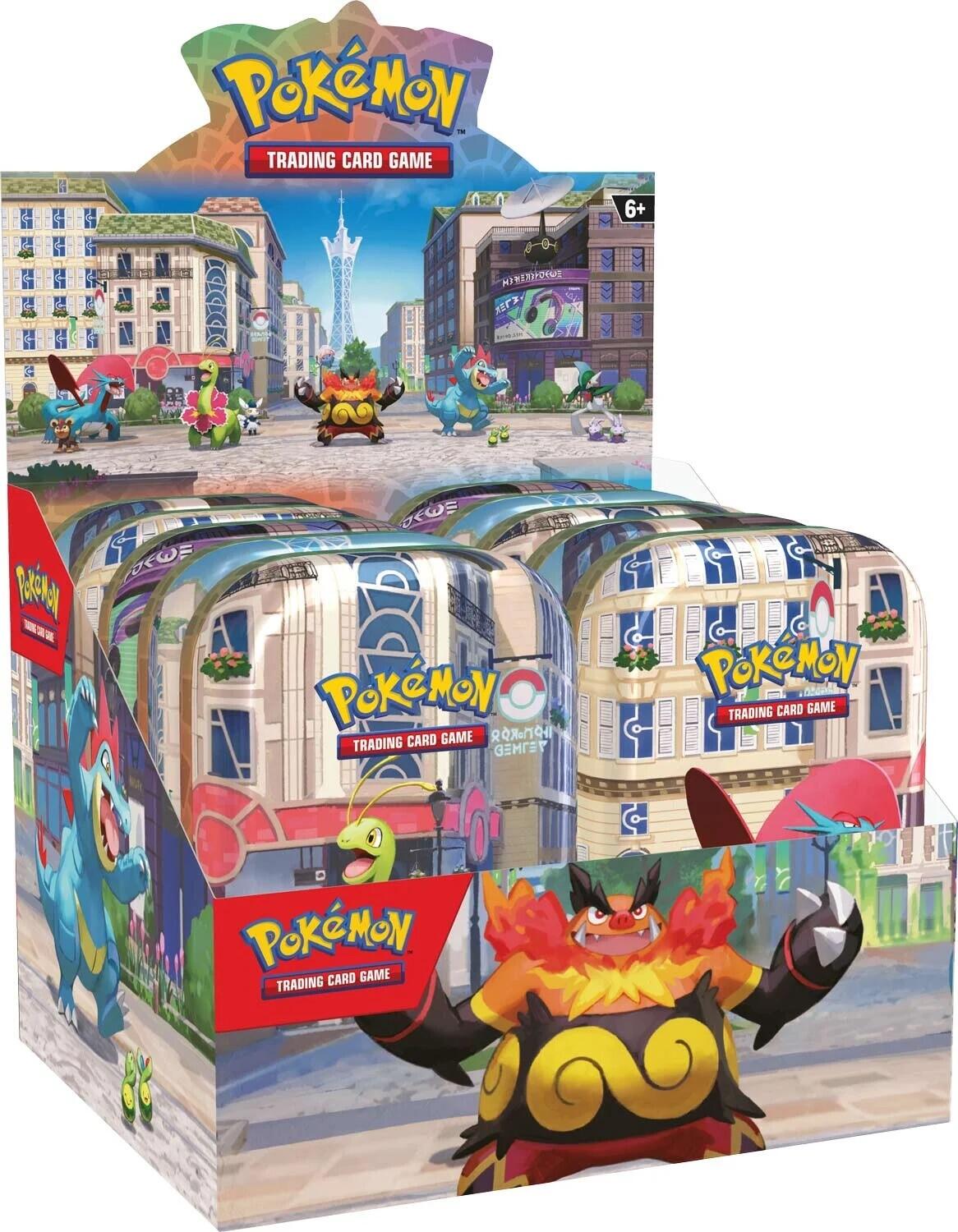 Lumiose City Mini Tin Display