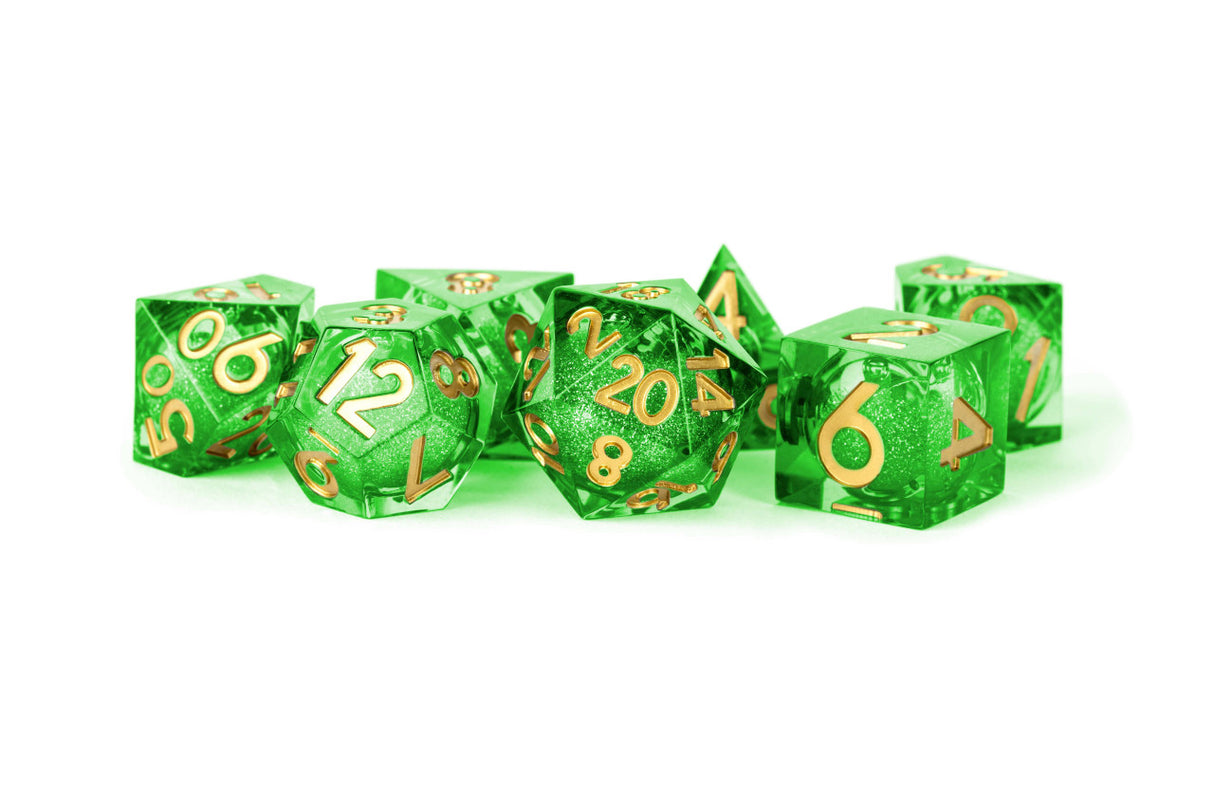 FanRoll: Liquid Core Elixir Dice Set - Aegis of Hope 7ct