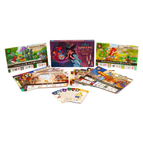 Flamecraft: Dragons & Dragons Expansion + Dragons of the Past Promo Pack