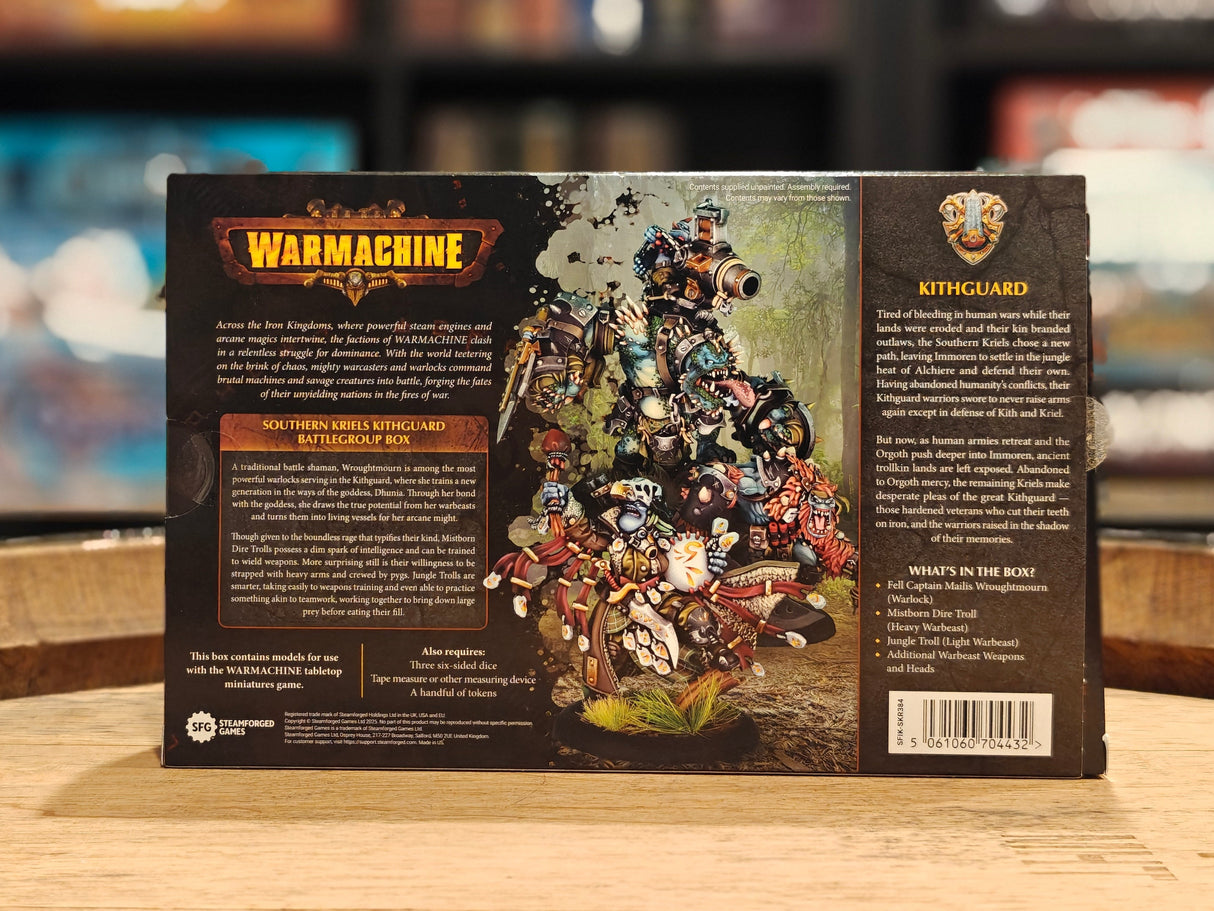 Warmachine: Southern Kriels - Kithguard Battlegroup Box