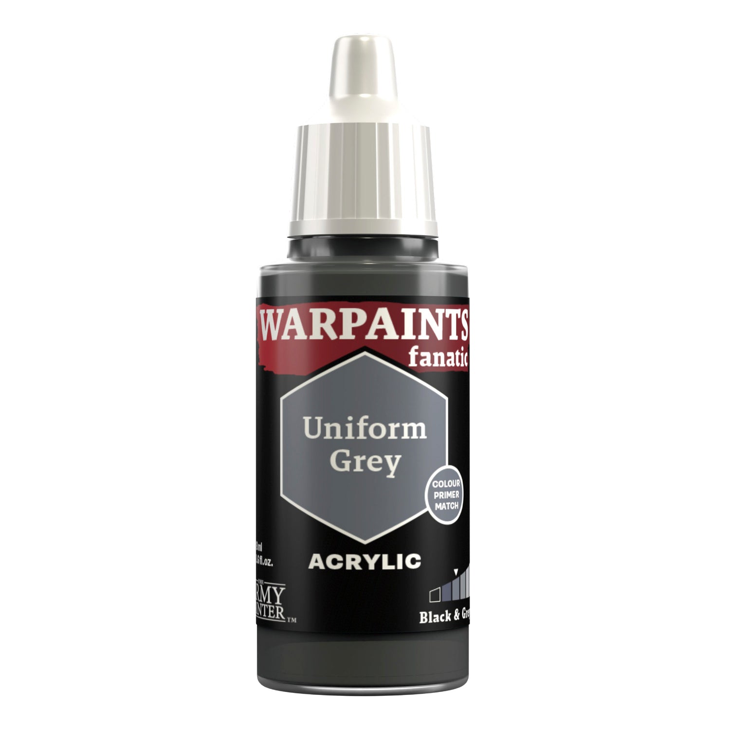 The Army Painter: Warpaints Fanatic - Black & Greys (Singles)