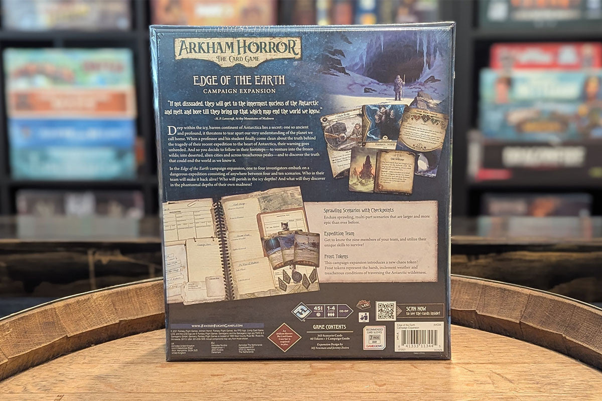 Arkham Horror: The Card Game - Edge of the Earth Campaign Expansion Dragon Forge Games Arkham Horror: The Card Game - Edge of the Earth Campaign Expansion Dragon Forge Games
