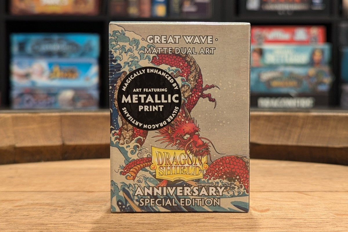 Dragon Shield Sleeves: Standard Matte Dual Art - Great Wave 100CT