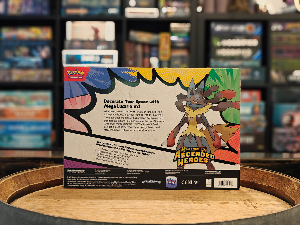 Pokémon TCG: Ascended Heroes - Premium Poster Collection (Restock)