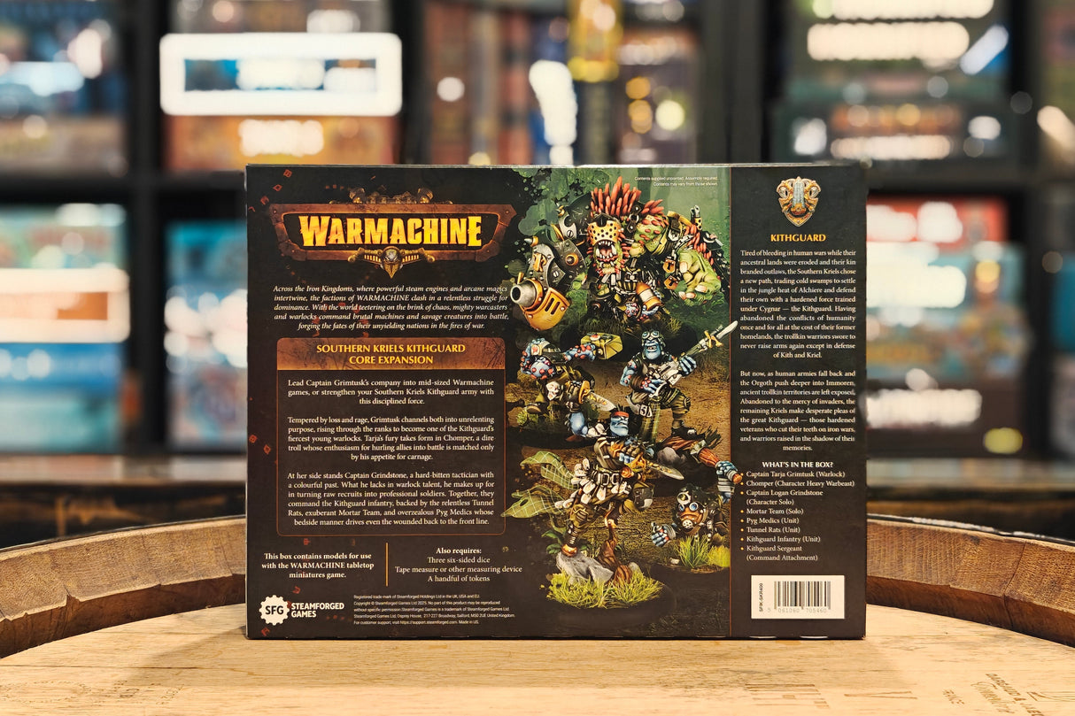 Warmachine: Southern Kriels Kithguard Core Expansion