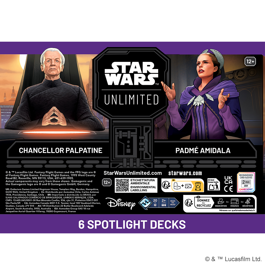 Star Wars: Unlimited - Secrets of Power Spotlight Deck (Set of 2)