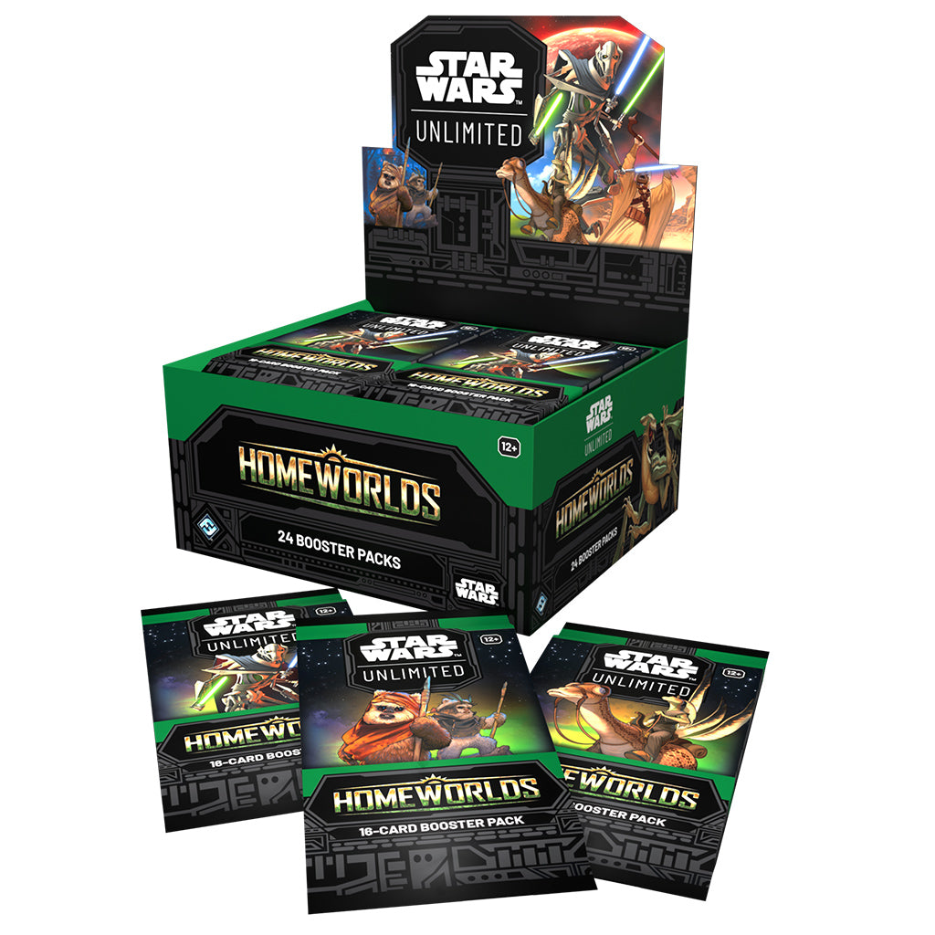 Star Wars: Unlimited – Homeworlds: Booster Display